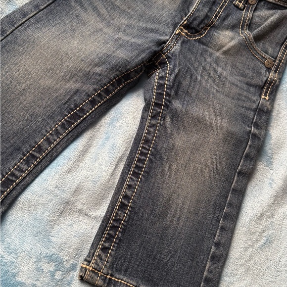 Blue Distressed Denim Jeans - Picture 6 of 8